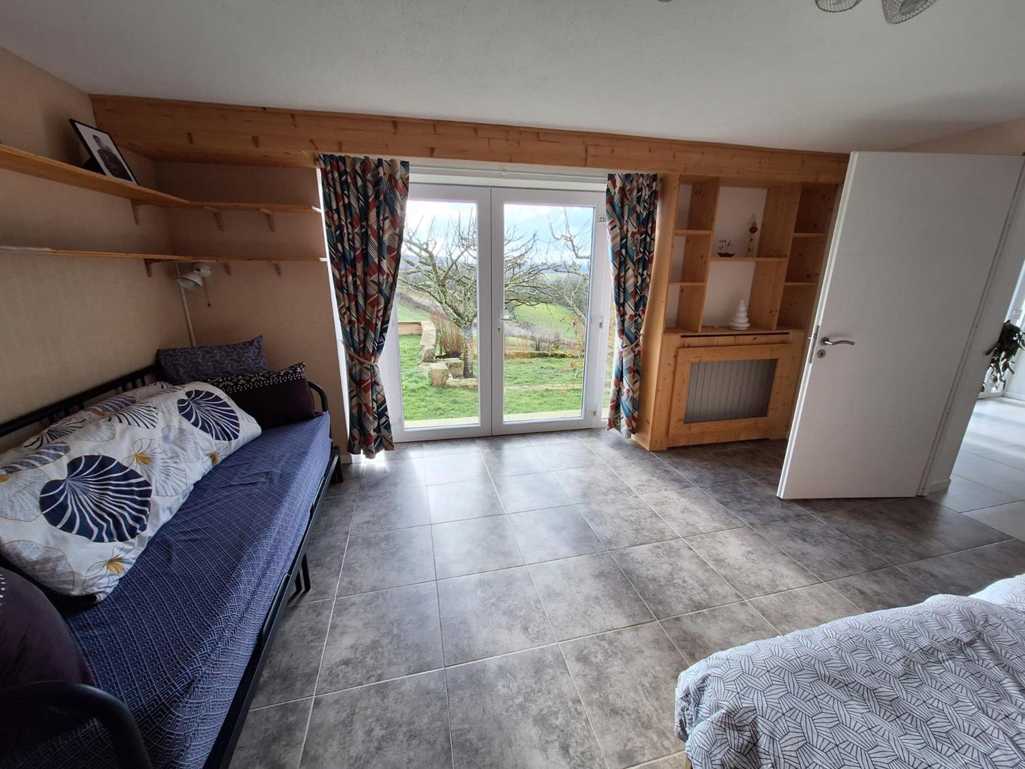 Chambre Jazzy - Gite Les Zazous Lormes Exterior foto
